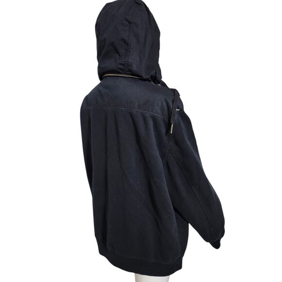 Vintage Polo Ralph Lauren Jacket Mens Large Blue Zip-Up Naval Anchor Patch RL - Picture 6 of 9